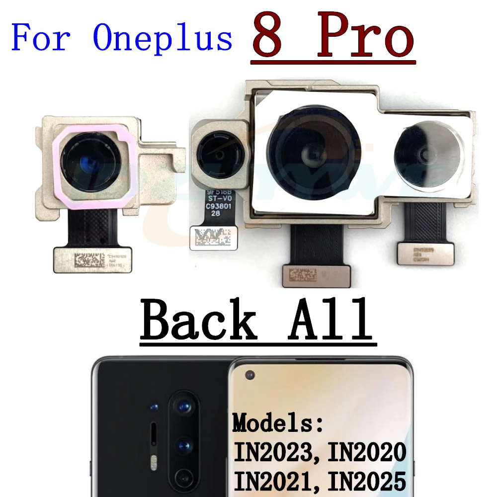 Задняя передняя камера для Oneplus 1 + 8 Pro 8Pro, фронтальная камера для селфи, широкий задний модуль основной камеры, запасные части
Задняя передняя камера для Oneplus 1 + 8 Pro 8Pro, фронтальная камера для селфи, широкий задний модуль основной камеры, запасные части
