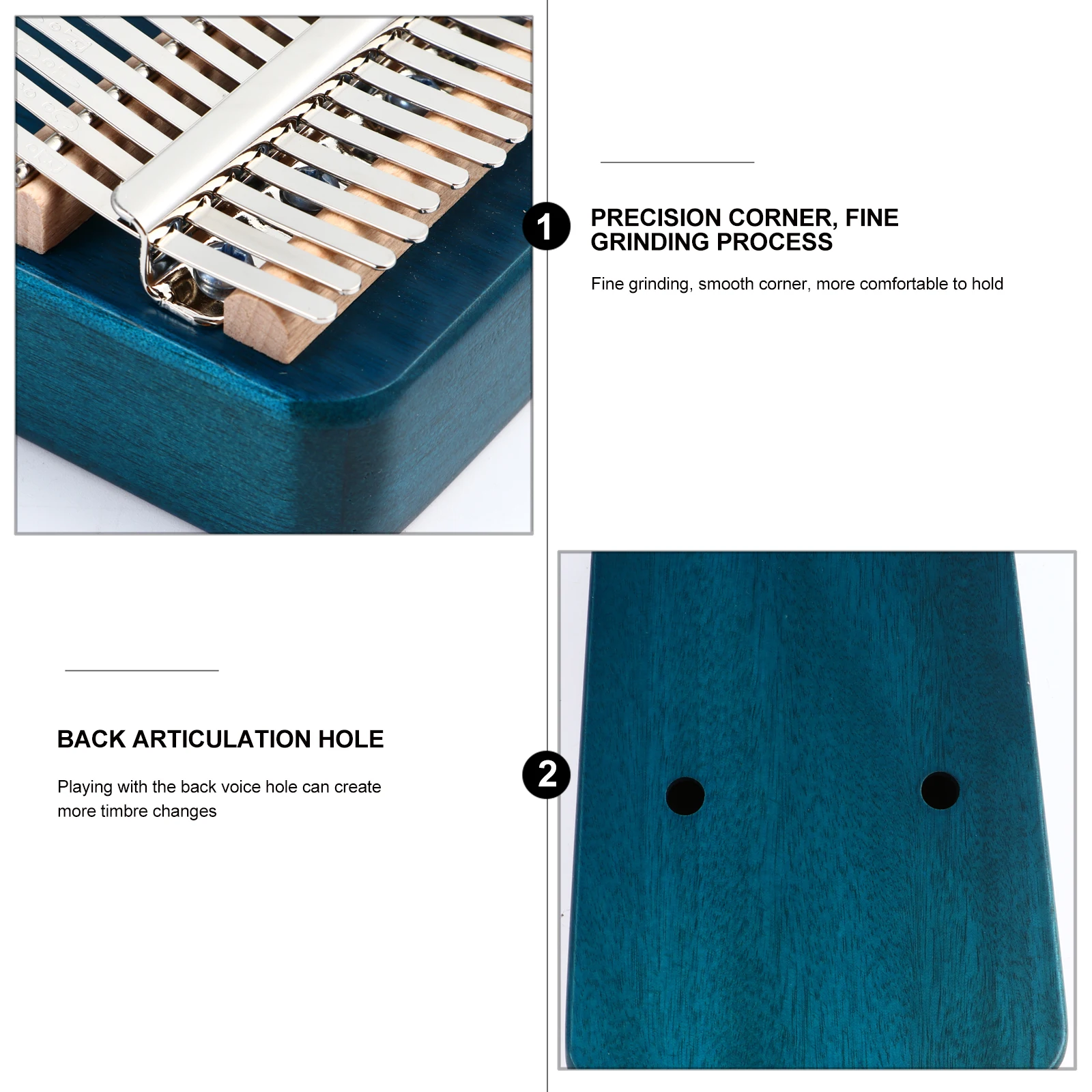1 set Thumb Piano 17 Keys Wood Kalimba Portable Musical Instrument Resonance Educational Finger Harp Piano
1 set Thumb Piano 17 Keys Wood Kalimba Portable Musical Instrument Resonance Educational Finger Harp Piano