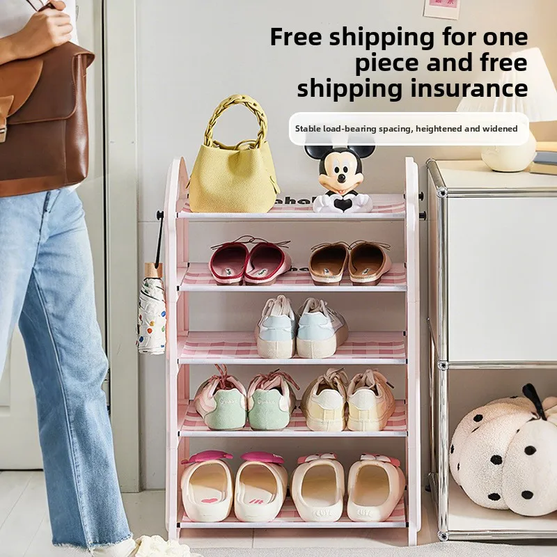 Shoe rack household indoor high-value multi-layer dustproof simple shoe cabinet dormitory entrance small plastic rack
Shoe rack household indoor high-value multi-layer dustproof simple shoe cabinet dormitory entrance small plastic rack