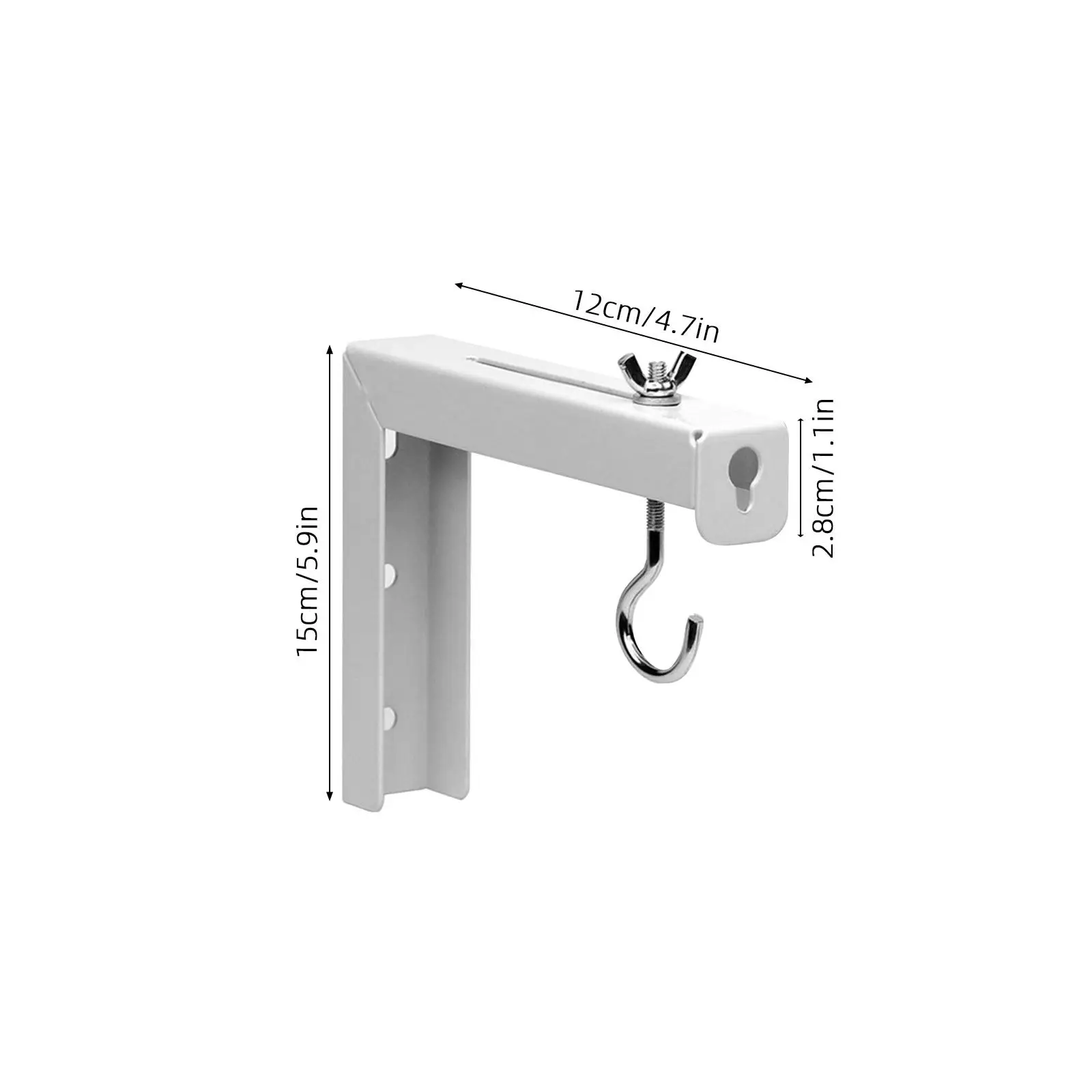2Pcs Professional Projector Screen Mount Brackets High Strength Steel Ceiling Wall Mount for Movies Presentations Education
2Pcs Professional Projector Screen Mount Brackets High Strength Steel Ceiling Wall Mount for Movies Presentations Education