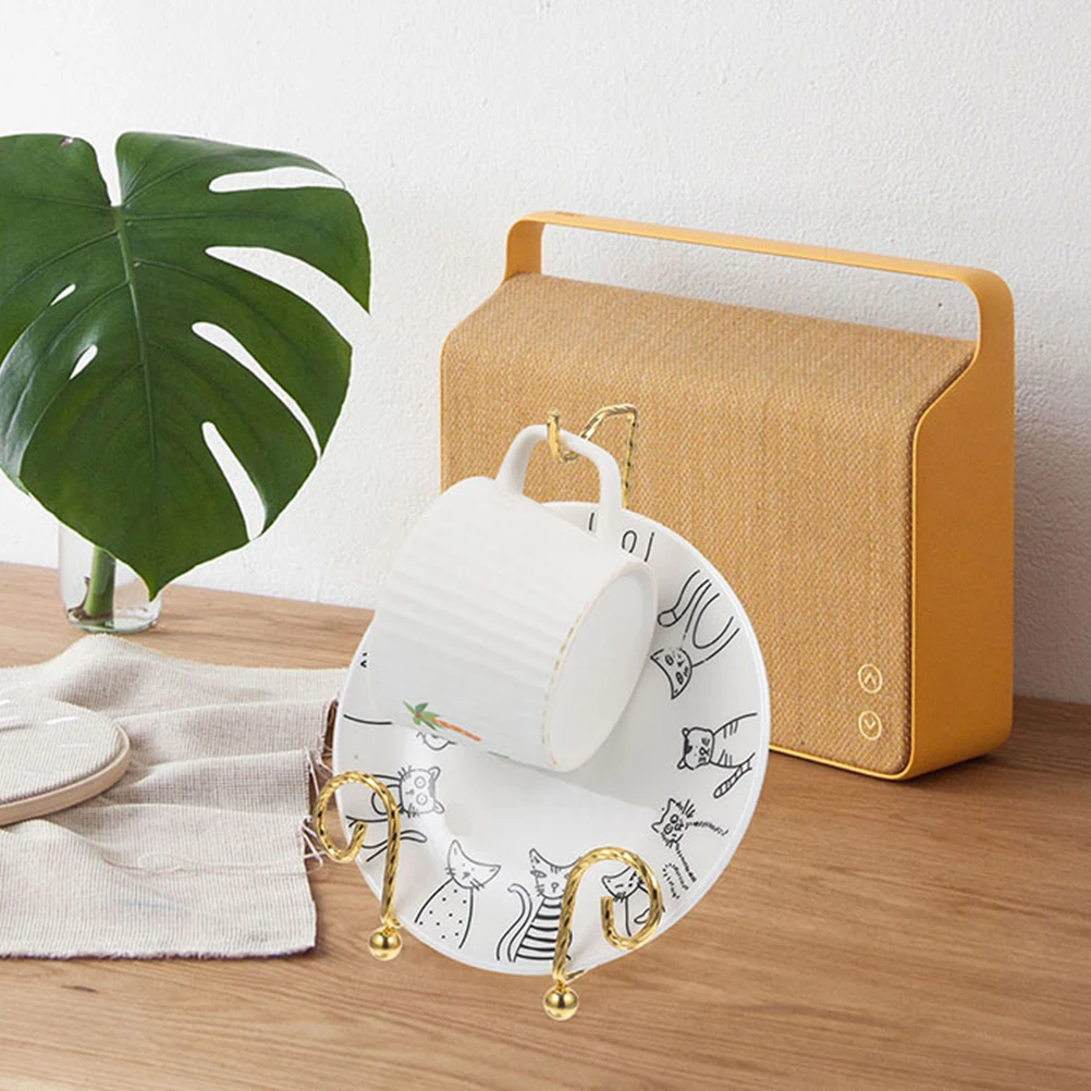 2Pcs Coffee Cup Stand Teacup Display Organizer Hollow Mug Rack Table Tumbler Holder European Style Ceramic Plate Drainage
2Pcs Coffee Cup Stand Teacup Display Organizer Hollow Mug Rack Table Tumbler Holder European Style Ceramic Plate Drainage