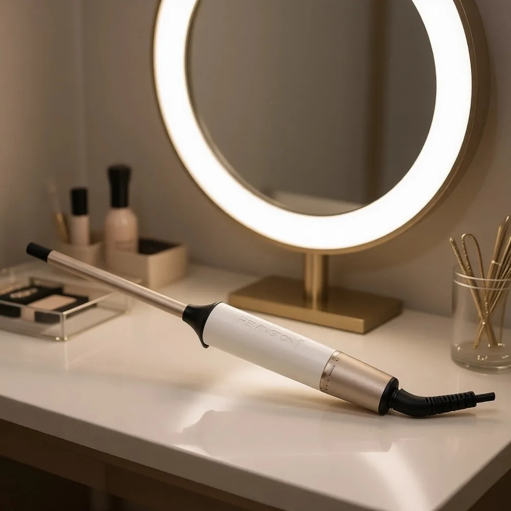 Half Inch Curling Wand with Shea Oil Infused Ceramic Barrel 8 Heat Levels Fast Heat Auto Shut Off
Half Inch Curling Wand with Shea Oil Infused Ceramic Barrel 8 Heat Levels Fast Heat Auto Shut Off