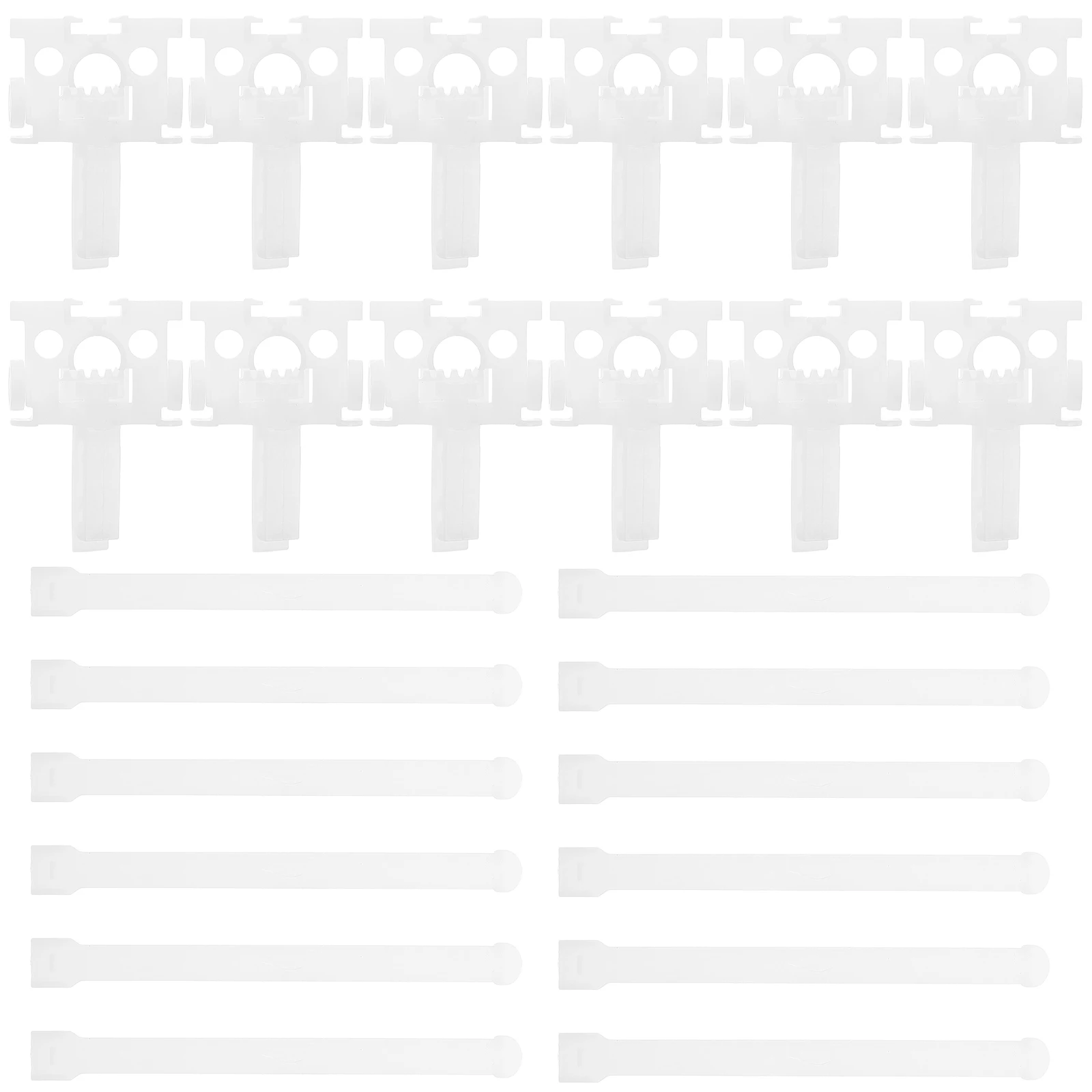 12 Sets Vertical Blinds Repair Kit Replacement Parts for Roller Vertical Curtains Stem Headrail Accessories PVC Components
12 Sets Vertical Blinds Repair Kit Replacement Parts for Roller Vertical Curtains Stem Headrail Accessories PVC Components