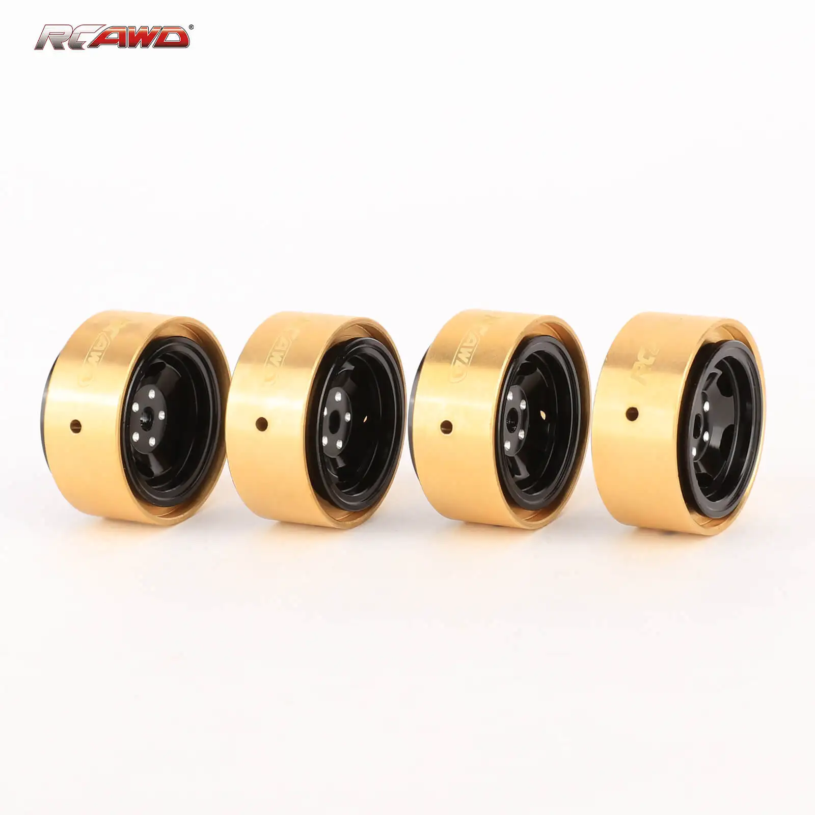 4PCS 0.9 inch brass wheel frames counterweights 128g for FMS FCX24 1/24 Hobby crawlers Upgrades parts
4PCS 0.9 inch brass wheel frames counterweights 128g for FMS FCX24 1/24 Hobby crawlers Upgrades parts