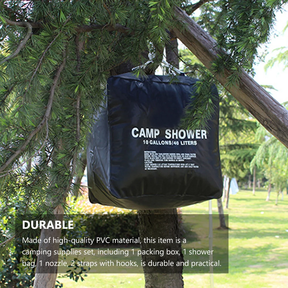 Solar Shower Bag Durable PVC Material Portable Camping Pouch With Strap For Hiking Fishing Hunting BBQ Picnic Travel Outdoor
Solar Shower Bag Durable PVC Material Portable Camping Pouch With Strap For Hiking Fishing Hunting BBQ Picnic Travel Outdoor