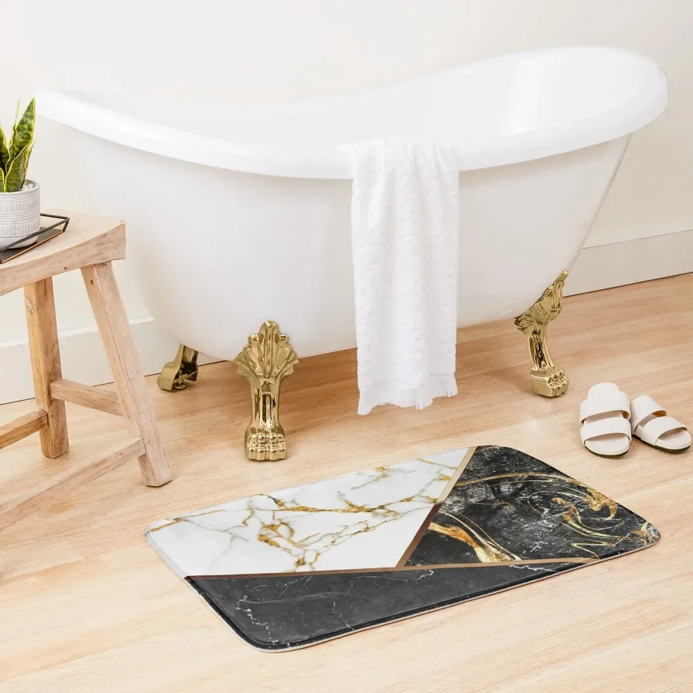 Three Textured Elegant Marble with bronze lining Bath Mat Home Entrances Carpet Rug Household Items Bathroom Carpet Mat
Three Textured Elegant Marble with bronze lining Bath Mat Home Entrances Carpet Rug Household Items Bathroom Carpet Mat