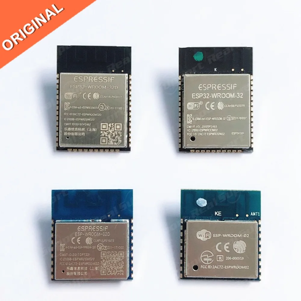 ESP32-WROOM-32 ESP32-WROOM-32D ESP-WROOM-02 ESP-WROOM-02D Module Espressif Original
ESP32-WROOM-32 ESP32-WROOM-32D ESP-WROOM-02 ESP-WROOM-02D Module Espressif Original