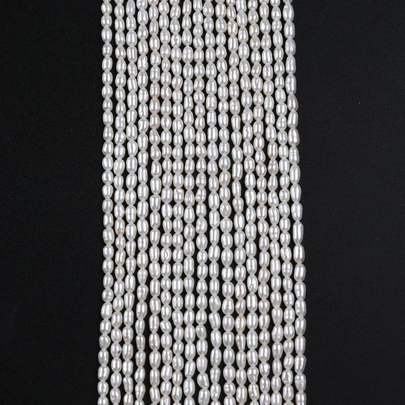 2.5-3mm AAA grade rice shape oval freshwater pearl strand for jewelry making supplies
2.5-3mm AAA grade rice shape oval freshwater pearl strand for jewelry making supplies