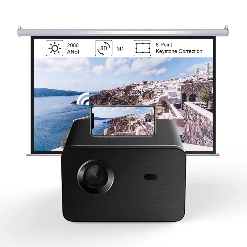Promotion Price Changhong M4000 1080P LED Projector With Auto Focus Wifi Android 9.0 3+32GB For Home Theater
Promotion Price Changhong M4000 1080P LED Projector With Auto Focus Wifi Android 9.0 3+32GB For Home Theater