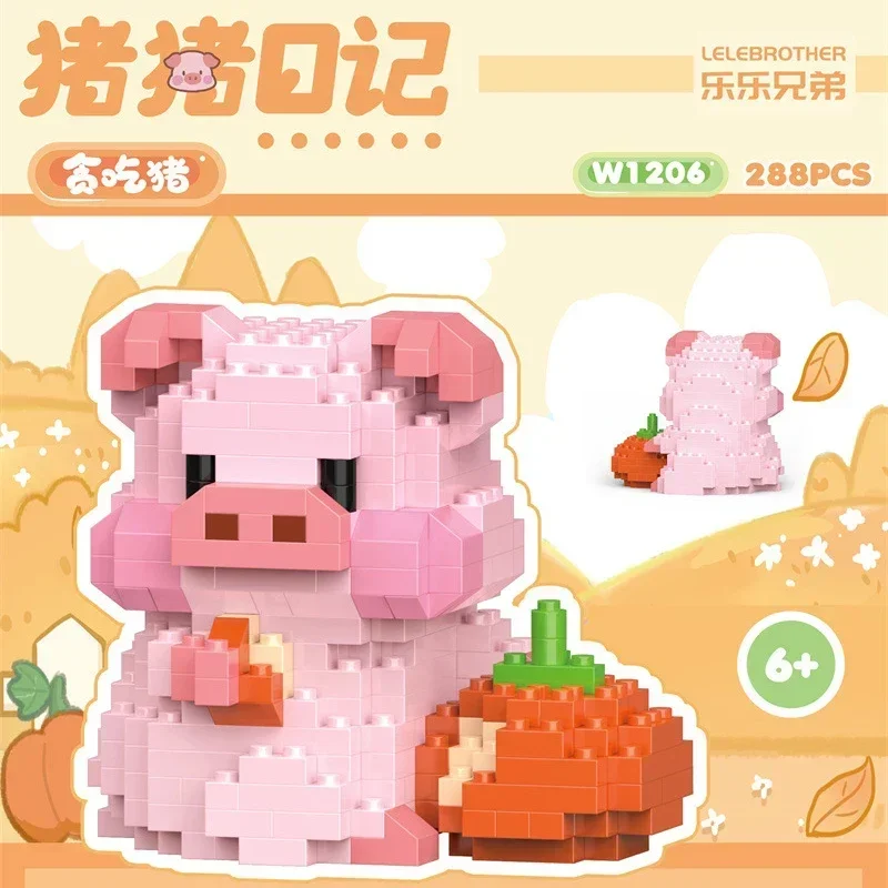 Kawaii Pink Piglet Micro Building Blocks Naughty Panda Figures Assembled Animal Model Mini Brick Toys For Kid Santa Gift
Kawaii Pink Piglet Micro Building Blocks Naughty Panda Figures Assembled Animal Model Mini Brick Toys For Kid Santa Gift