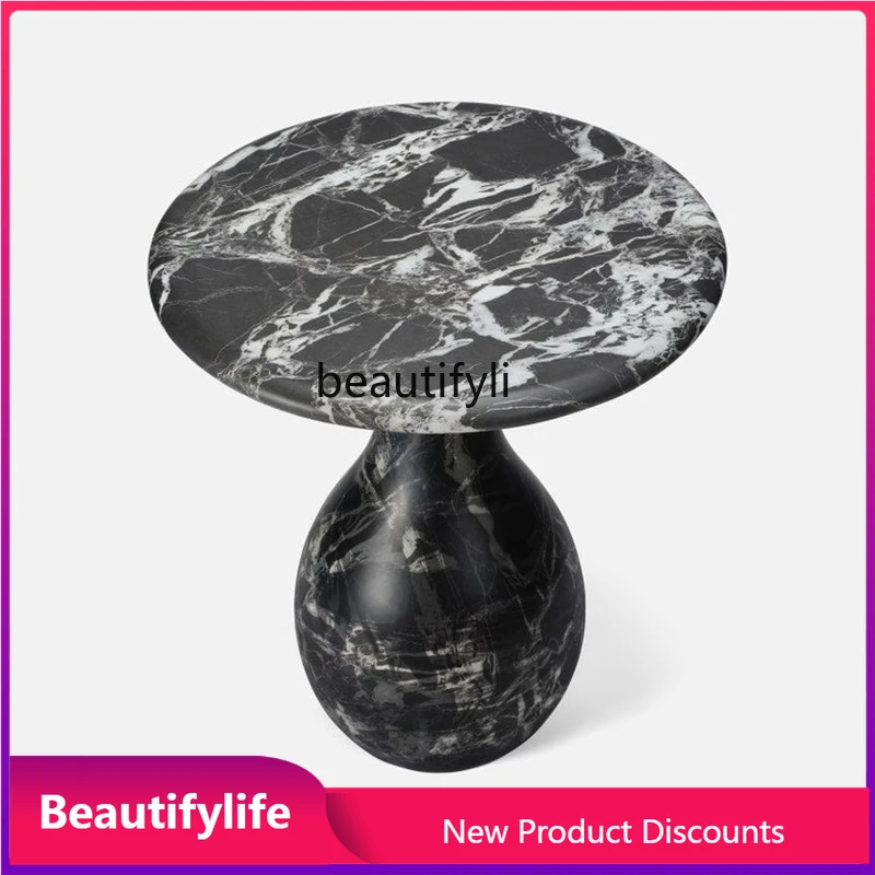 H Natural marble edge Italian style, home living room sofa corner, creative round side table
H Natural marble edge Italian style, home living room sofa corner, creative round side table