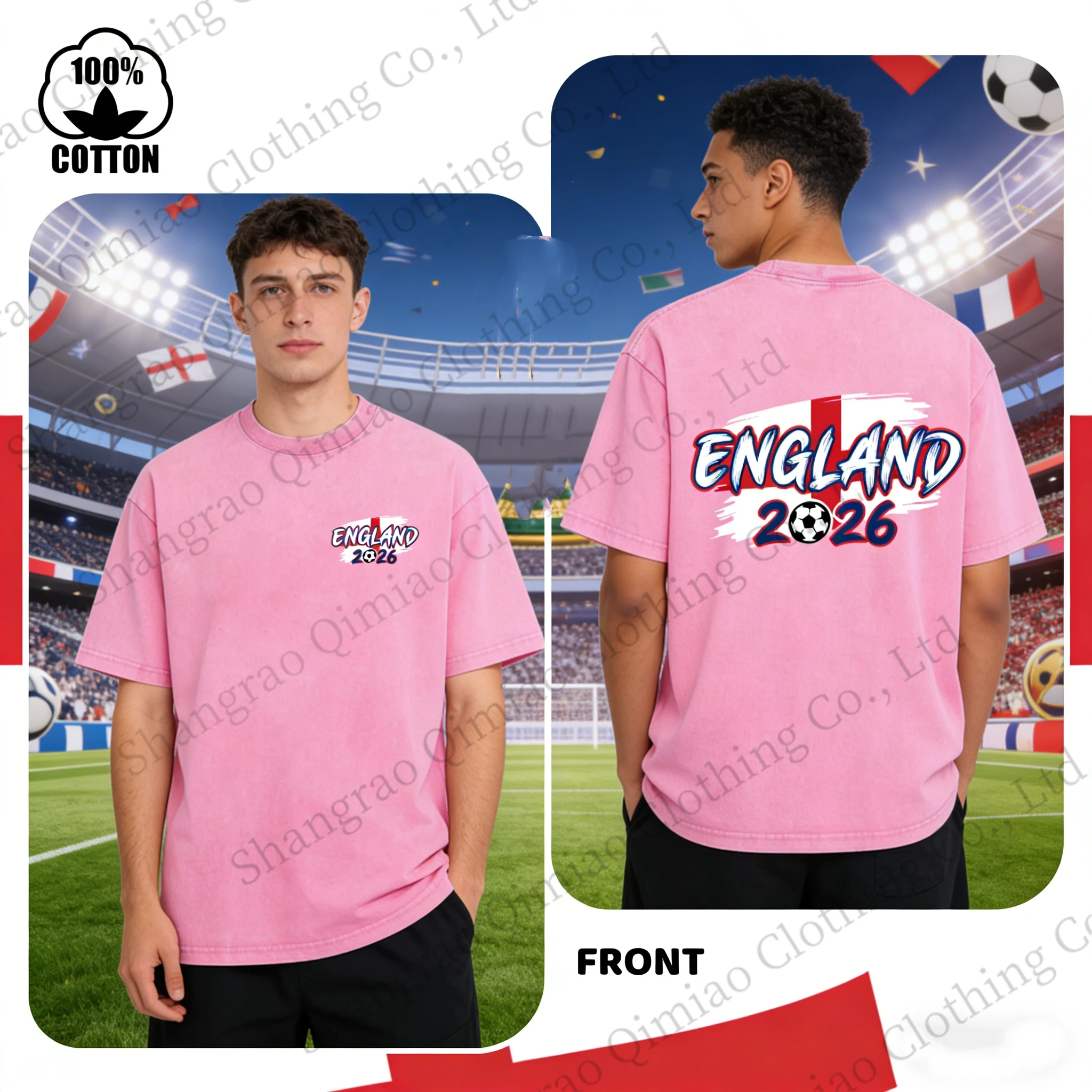 Unisex England Team Fans T Shirt 2026 England Soccer Supporters Graphic Tee Vintage Washed Cotton Oversized S-5XL
Unisex England Team Fans T Shirt 2026 England Soccer Supporters Graphic Tee Vintage Washed Cotton Oversized S-5XL