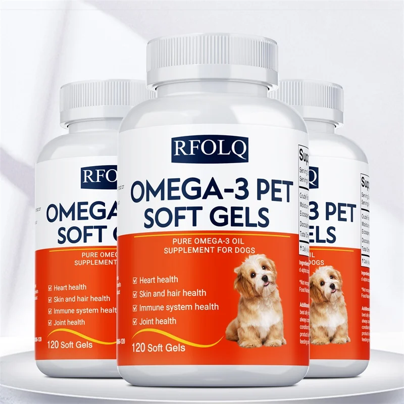 Добавка для домашних животных Omega-3 — рыбное масло для собак с ЭPA и DHA — поддерживает здоровье сердца, кожу, пальто и иммунитет
Добавка для домашних животных Omega-3 — рыбное масло для собак с ЭPA и DHA — поддерживает здоровье сердца, кожу, пальто и иммунитет