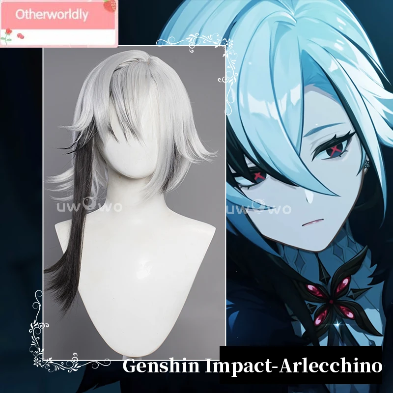 Парик для косплея Arlecchino Game Genshin Impact Fatui, парик для косплея Arlecchino, короткие волосы
Парик для косплея Arlecchino Game Genshin Impact Fatui, парик для косплея Arlecchino, короткие волосы