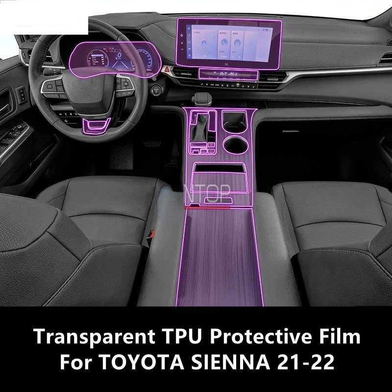 For TOYOTA SIENNA 21-22 Car Interior Center Console Transparent TPU Protective Film Anti-scratch Repair Film Accessories Refit
For TOYOTA SIENNA 21-22 Car Interior Center Console Transparent TPU Protective Film Anti-scratch Repair Film Accessories Refit