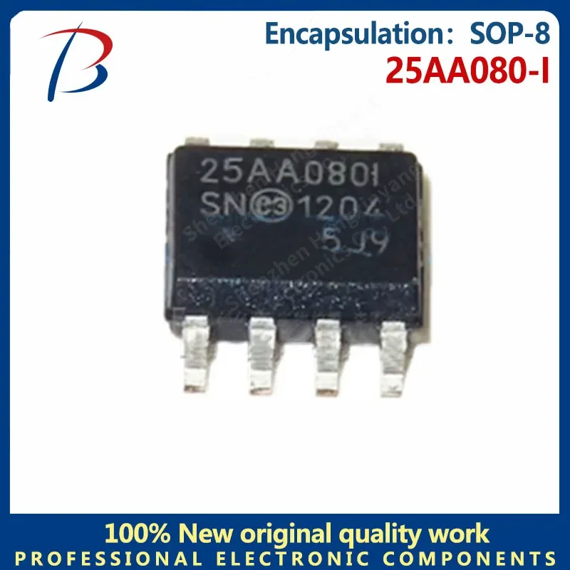 5PCS 25AA080-I Шелковый экран 25AA080I пакет микросхем для хранения SOP-8
5PCS 25AA080-I Шелковый экран 25AA080I пакет микросхем для хранения SOP-8