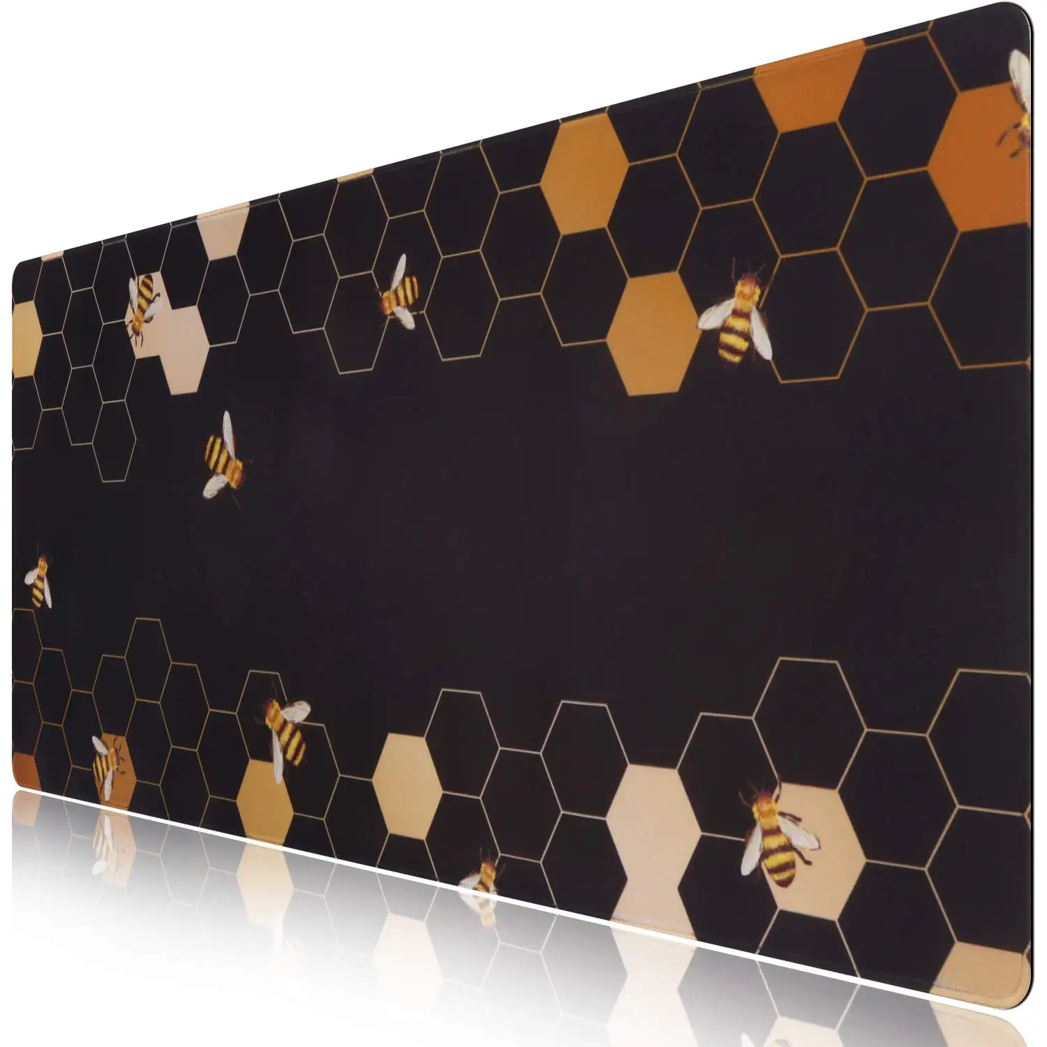 Large Non Slip Rubber Base Mousepad with Stitched Edges,Waterproof Keyboard Mouse Mat Desk Pad for Work,Game Office,Honeycomb
Large Non Slip Rubber Base Mousepad with Stitched Edges,Waterproof Keyboard Mouse Mat Desk Pad for Work,Game Office,Honeycomb