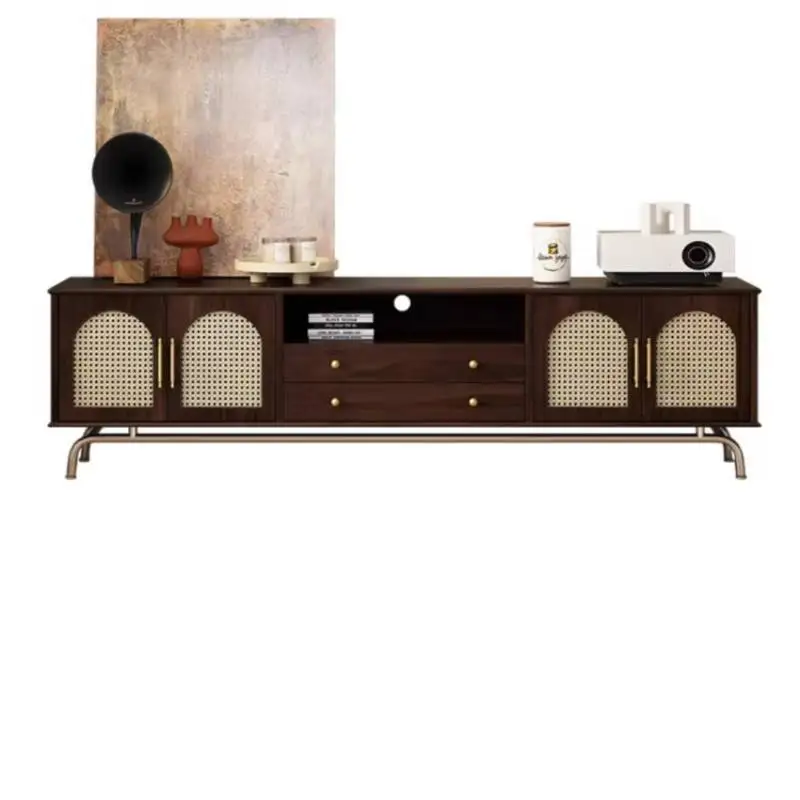 Classic Dark Brown Tv Cabinet Decoration Drawers 200Cm Wooden Tv Stands Living Room Designer Mueble Televisor Furniture Home
Classic Dark Brown Tv Cabinet Decoration Drawers 200Cm Wooden Tv Stands Living Room Designer Mueble Televisor Furniture Home
