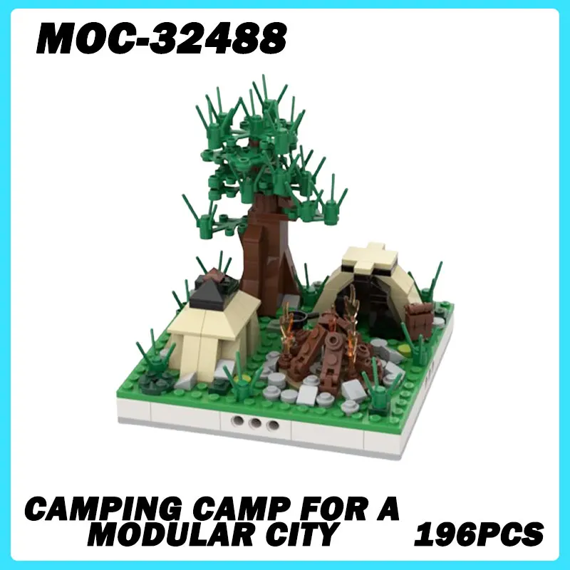 MOC-32488 Микро Архитектурная серия Кемпинг-кемпинг для модульных городских строительных блоков DIY Модель Кирпич Развивающие игрушки Рождественские подарки
MOC-32488 Микро Архитектурная серия Кемпинг-кемпинг для модульных городских строительных блоков DIY Модель Кирпич Развивающие игрушки Рождественские подарки