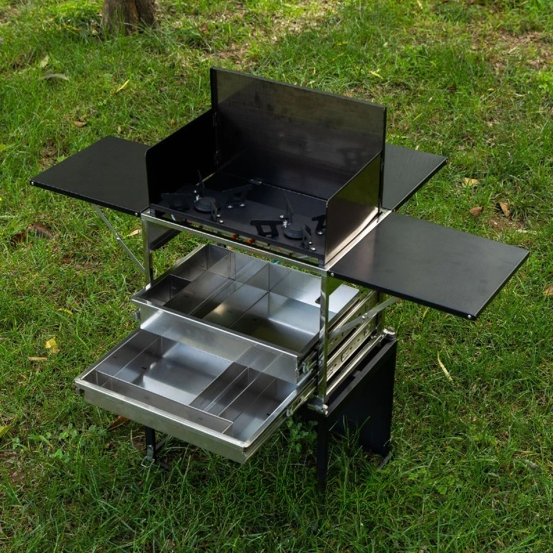 Outdoor Picnic Portable Magic Kitchen, Car Self-driving Aluminum Alloy Mobile Camping Table
Outdoor Picnic Portable Magic Kitchen, Car Self-driving Aluminum Alloy Mobile Camping Table