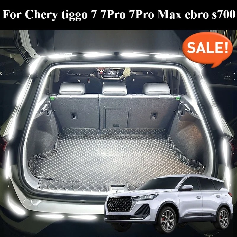 For Chery tiggo 7 7Pro 7Pro Max ebro s700 2023-2025 Car Rear Trunk Brighten LED Strip Lighting Waterproof Flexible Accessories 
For Chery tiggo 7 7Pro 7Pro Max ebro s700 2023-2025 Car Rear Trunk Brighten LED Strip Lighting Waterproof Flexible Accessories