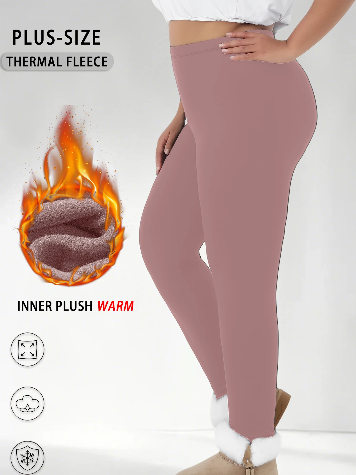 Женские леггинсы больших размеров с термотехнологией. Разработан для зимнего бега, йоги и сохранения тепла во время тренировок.
Женские леггинсы больших размеров с термотехнологией. Разработан для зимнего бега, йоги и сохранения тепла во время тренировок.