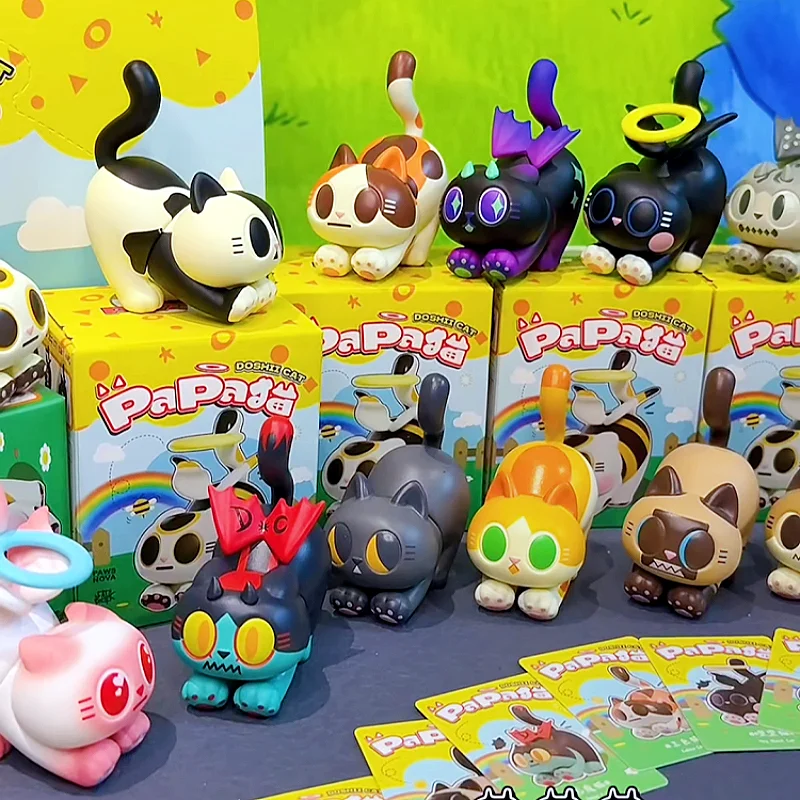 Подлинная серия Papa Cat Doshiicat, очаровательное котенок, модная коллекционная слепая коробка, милые игрушки, украшение для стола, подарок на день рождения, Хэллоуин
Подлинная серия Papa Cat Doshiicat, очаровательное котенок, модная коллекционная слепая коробка, милые игрушки, украшение для стола, подарок на день рождения, Хэллоуин