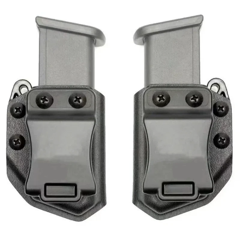 FiveS Tactical IWB OWB 9mm .40 universal Belt Clip Single Double Stack Magazine Pouch Holster Mag Carrier Holder for Pistol gun
FiveS Tactical IWB OWB 9mm .40 universal Belt Clip Single Double Stack Magazine Pouch Holster Mag Carrier Holder for Pistol gun