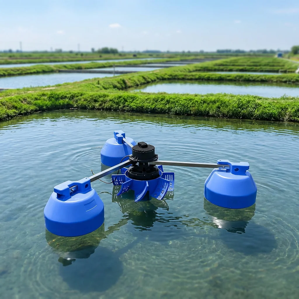 1.5kW Oxygen Increasing Variable Frequency Floating Impeller Aerator For Large Scale Fish Pond
1.5kW Oxygen Increasing Variable Frequency Floating Impeller Aerator For Large Scale Fish Pond