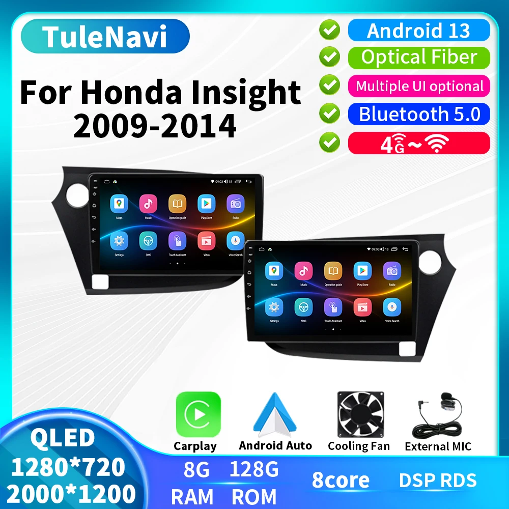 10" Android 13 Car Radio For Honda Insight 2009 - 2014 Navigation GPS Carplay Multimedia Player Auto Stereo 2din DVD Speakers
10" Android 13 Car Radio For Honda Insight 2009 - 2014 Navigation GPS Carplay Multimedia Player Auto Stereo 2din DVD Speakers