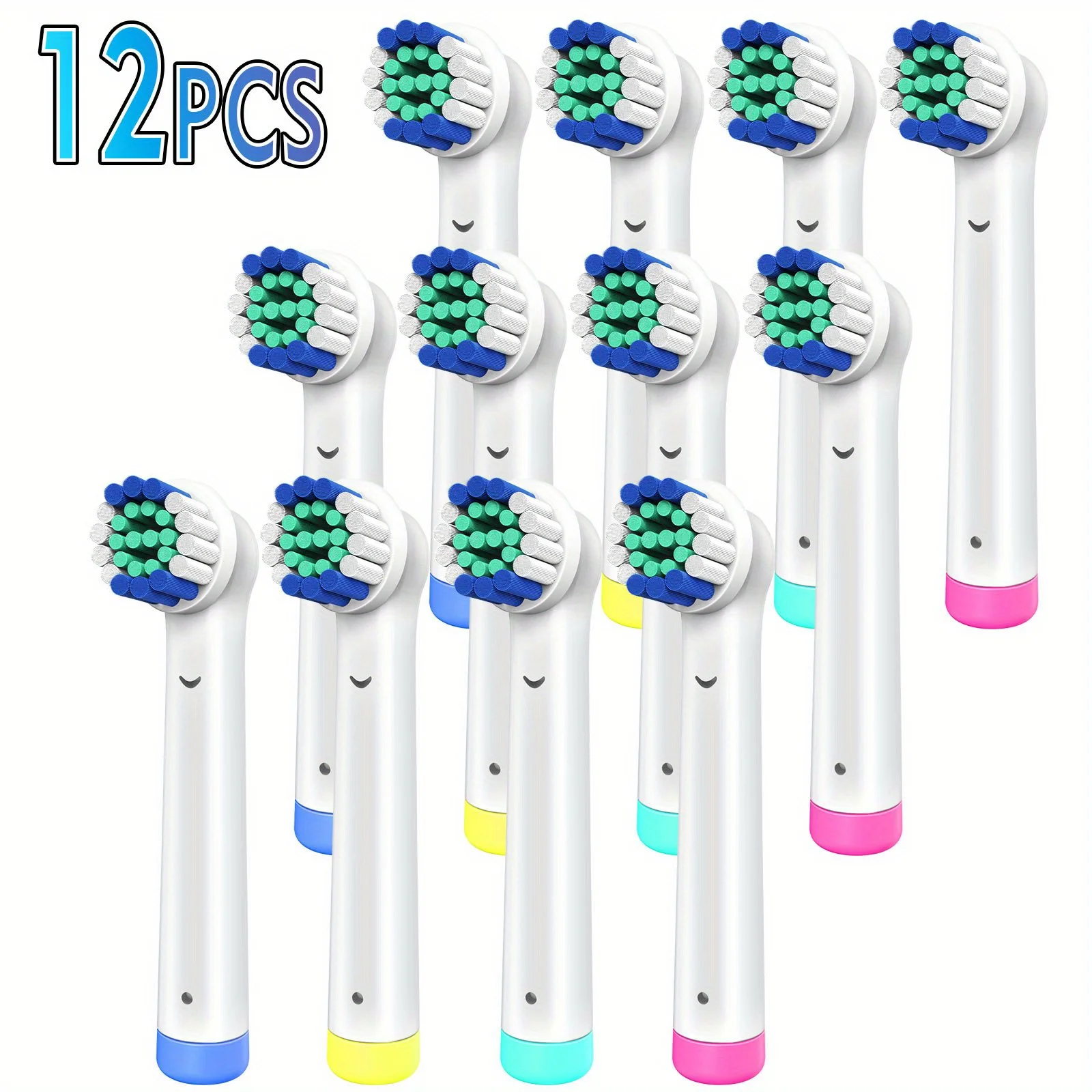 Сменные насадки для зубной щетки с OralB Braun, 12 шт., мягкая чистка, мягкая щетина, электрическая зубная щетка, головка для глубокого очищения зубов
Сменные насадки для зубной щетки с OralB Braun, 12 шт., мягкая чистка, мягкая щетина, электрическая зубная щетка, головка для глубокого очищения зубов