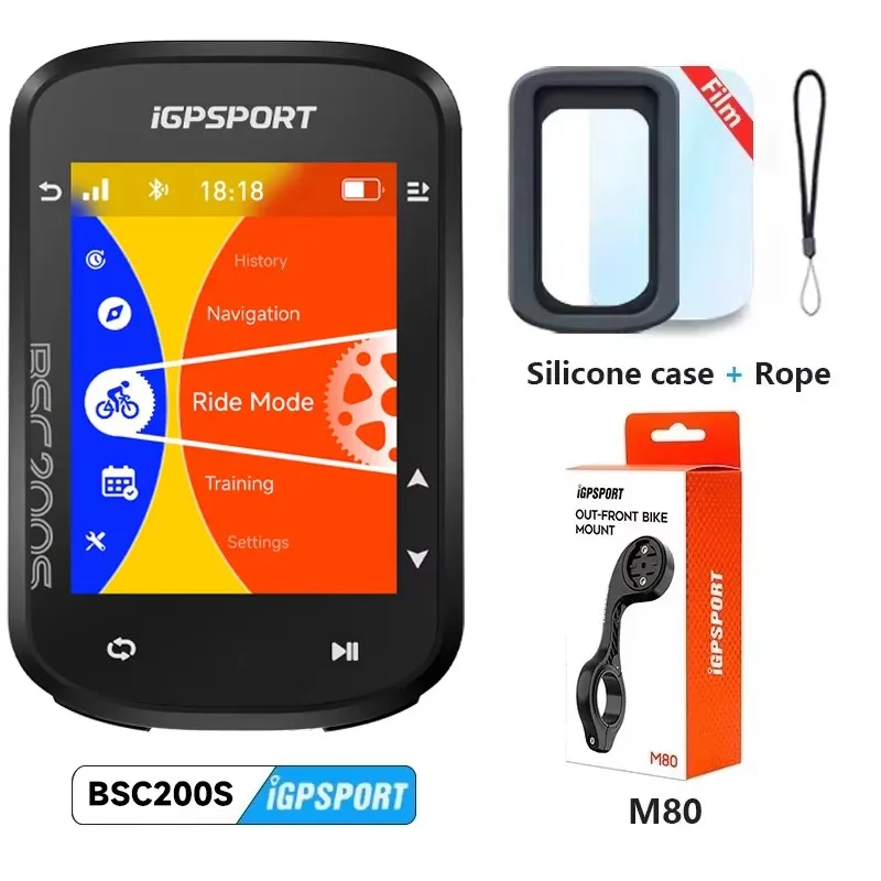 IGPSPORT BSC200S Bike Computer Cycling Wireless Speedometer GPS Navigation ANT+ Cadence Sensor IPX7 Waterproof Bicycle Odometer
IGPSPORT BSC200S Bike Computer Cycling Wireless Speedometer GPS Navigation ANT+ Cadence Sensor IPX7 Waterproof Bicycle Odometer