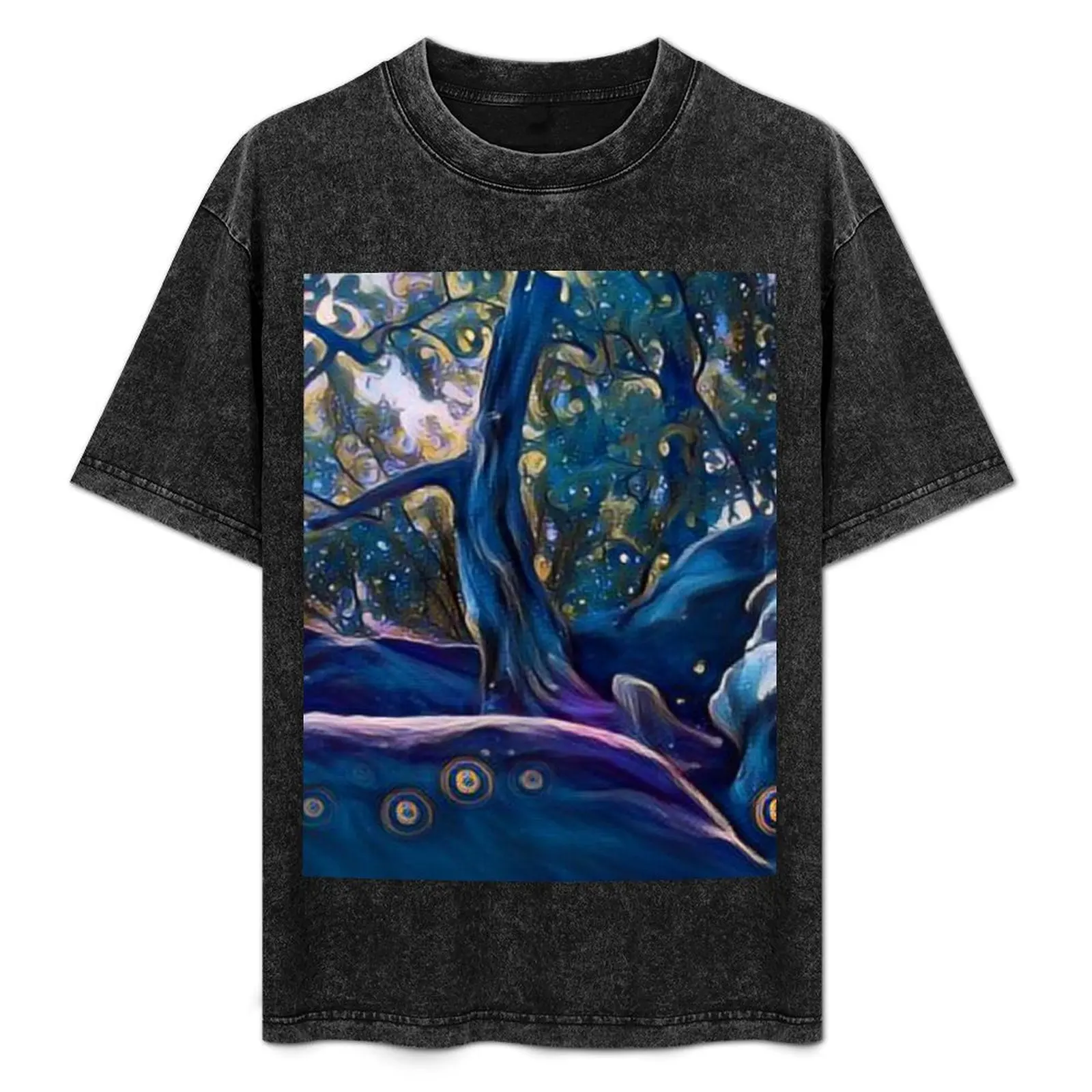 Magical Tree Rock T-Shirt Art Pattern Printed Casual Top
Magical Tree Rock T-Shirt Art Pattern Printed Casual Top