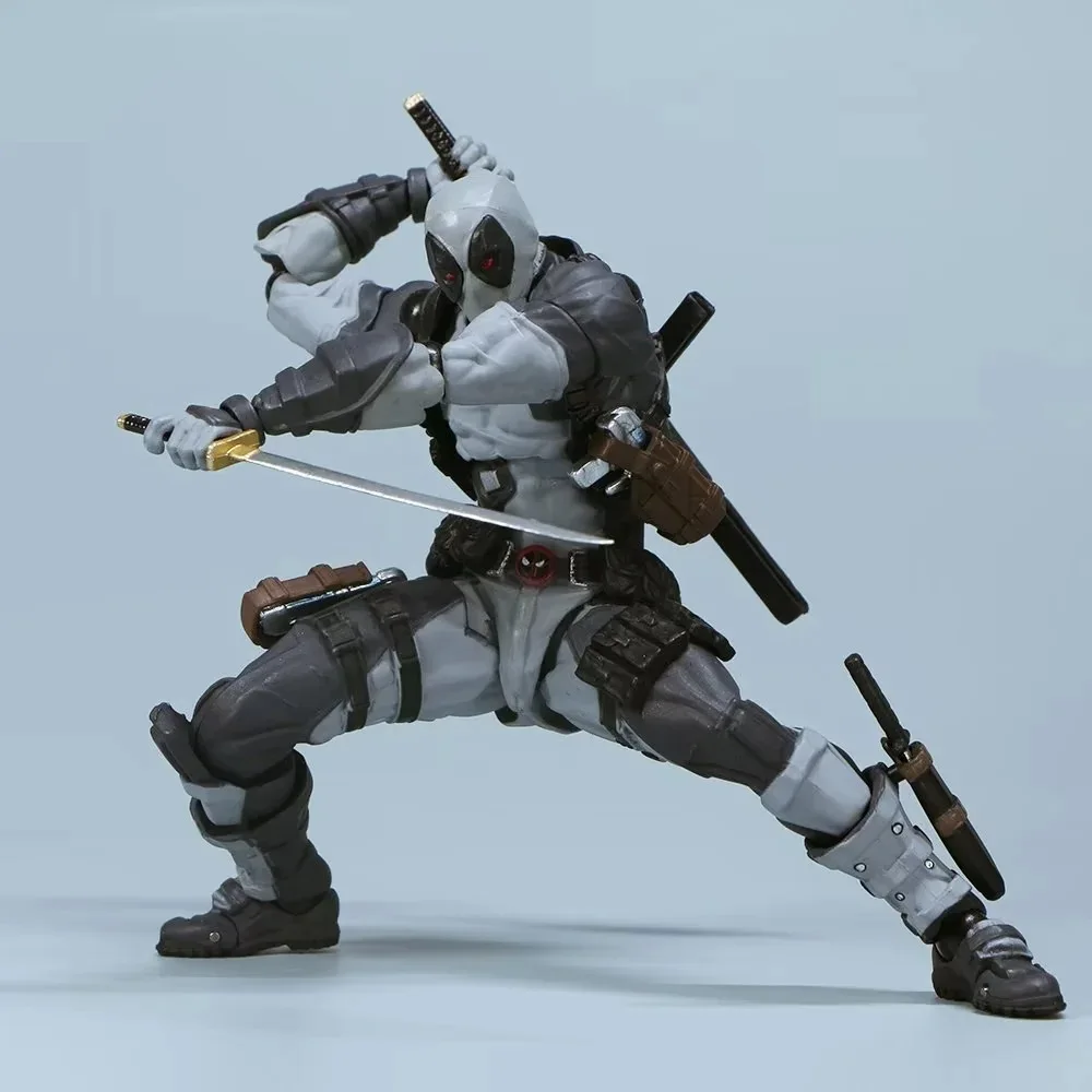AMAZING YAMAGUCHI Deadpool 2.0 Grey Action Figure Mutants Joint Movable KAIYODO Wade SHF Model Movie Toys for Kids Gift
AMAZING YAMAGUCHI Deadpool 2.0 Grey Action Figure Mutants Joint Movable KAIYODO Wade SHF Model Movie Toys for Kids Gift