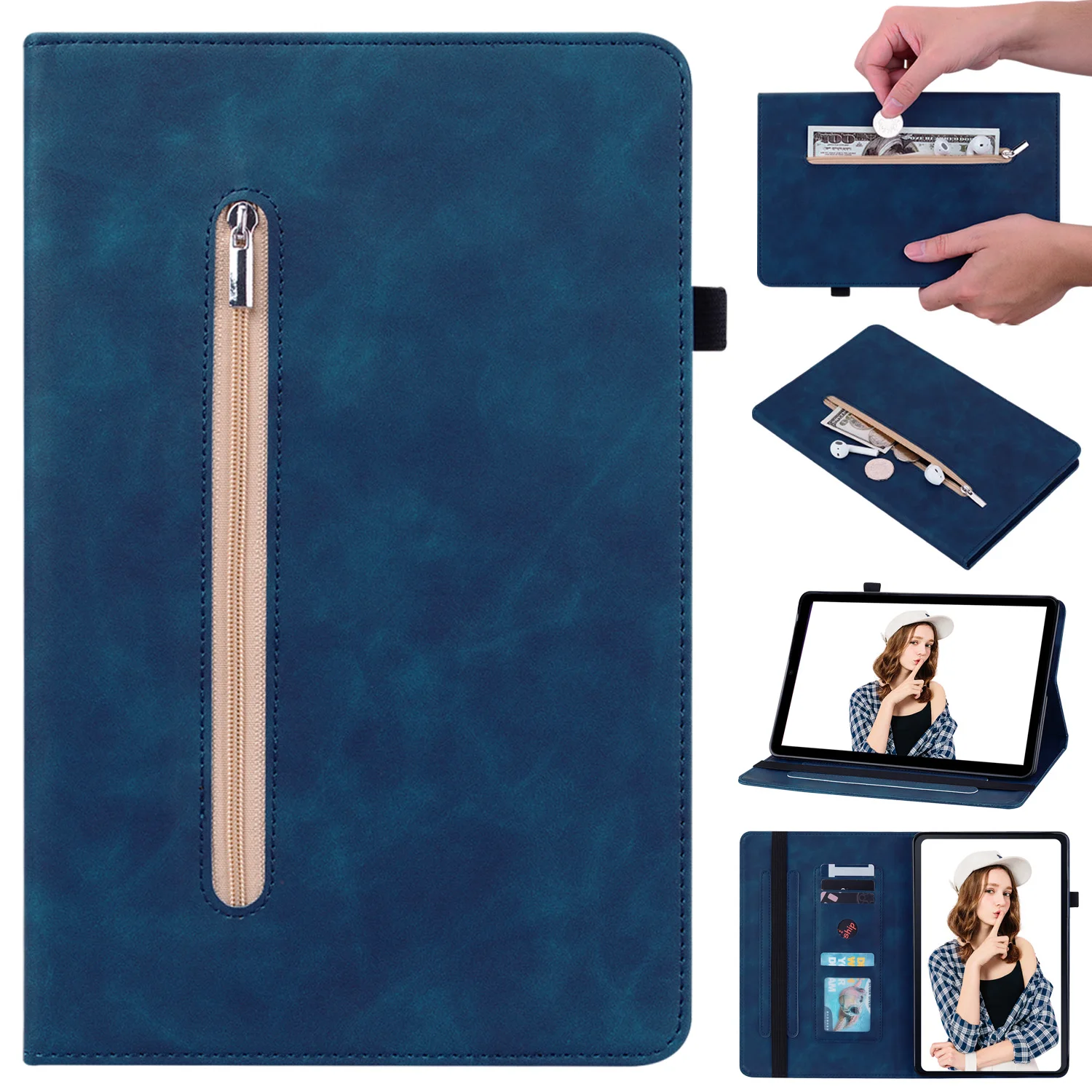 Zipper Leather Stand Cover For Xiaomi Pad 6 11 inch 2023 Wallet Bag Flip Back Case For Xiaomi Pad 5 Pro 12.4 inch Redmi Pad 2022
Zipper Leather Stand Cover For Xiaomi Pad 6 11 inch 2023 Wallet Bag Flip Back Case For Xiaomi Pad 5 Pro 12.4 inch Redmi Pad 2022