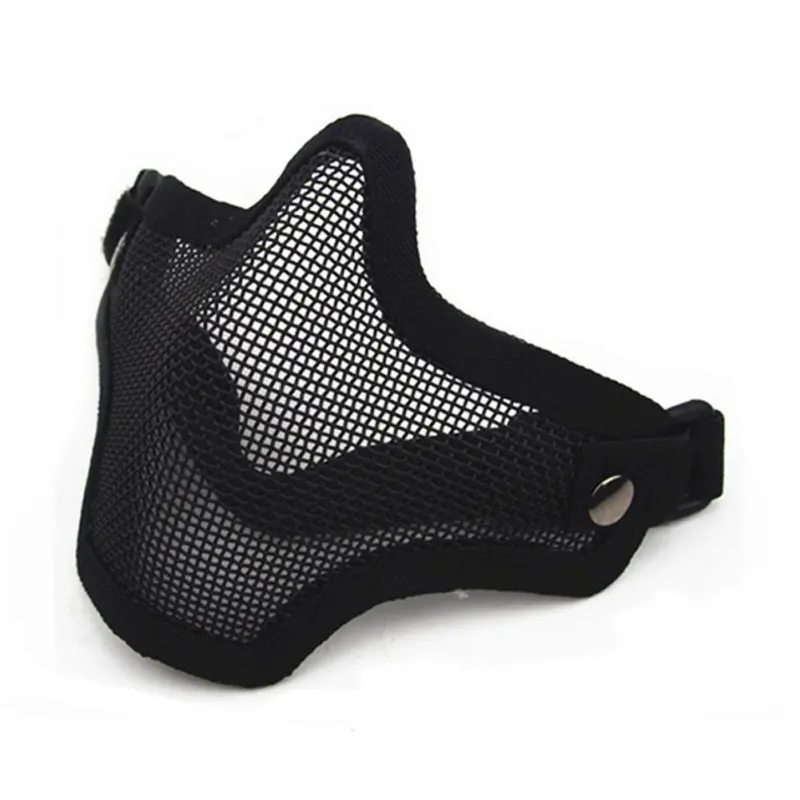 1W 1PC Tactical Protective Strike Paintball Mesh Camouflage Protective Hunting Airsoft Steel Metal Mesh Half Face Mask
1W 1PC Tactical Protective Strike Paintball Mesh Camouflage Protective Hunting Airsoft Steel Metal Mesh Half Face Mask