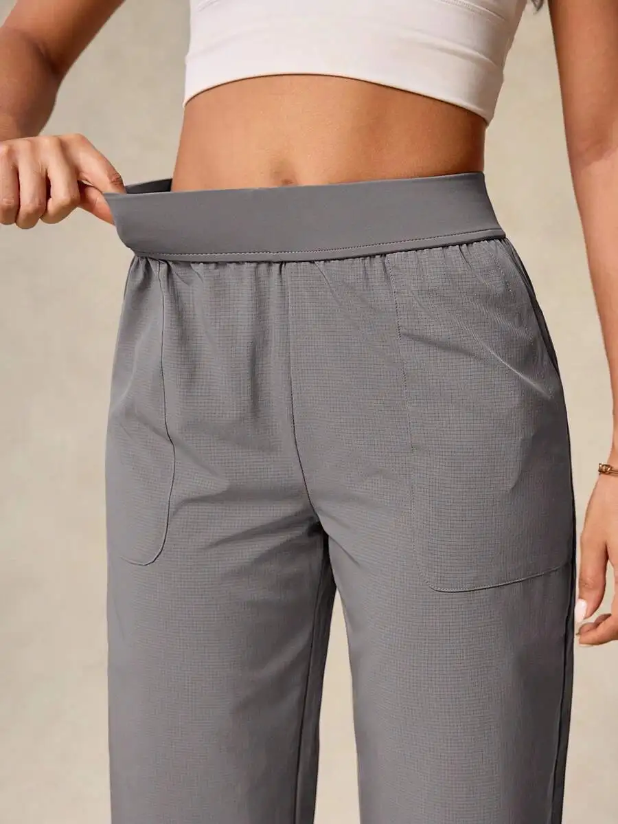 Women Sports Pants Casual Work Spring Summer Breathable Straight Leg Capri Solid Color Active Bottoms
Women Sports Pants Casual Work Spring Summer Breathable Straight Leg Capri Solid Color Active Bottoms