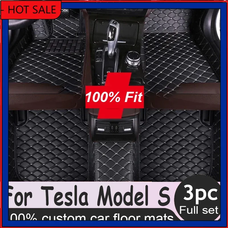 Автомобильные коврики для Tesla Model S 2012 ~ 2022, Роскошный Ковер, автомобильные интерьерные части, напольный коврик, набор кожаных ковриков, автомобильные аксессуары, водонепроницаемый коврик
Автомобильные коврики для Tesla Model S 2012 ~ 2022, Роскошный Ковер, автомобильные интерьерные части, напольный коврик, набор кожаных ковриков, автомобильные аксессуары, водонепроницаемый коврик