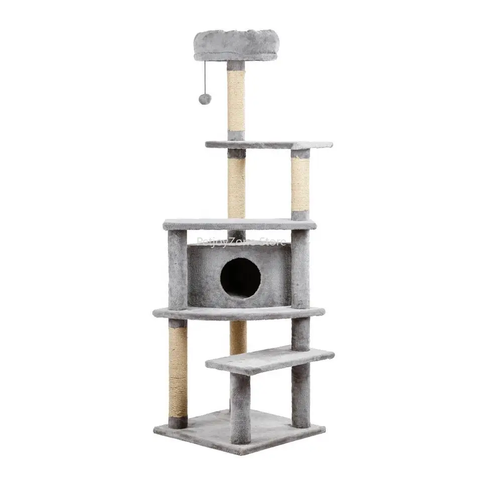 Pet Climbing Frame Scratch Board Cat Tree Litter Jumping Tower Climbing Cat Wood House
Pet Climbing Frame Scratch Board Cat Tree Litter Jumping Tower Climbing Cat Wood House