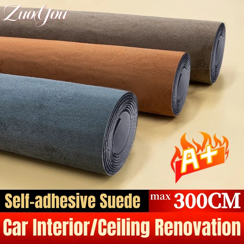 Self-Adhesive Suede Fabric Car Upholstery Decor&Renovation DIY Door Panels Durable Suede Cloth for Auto Crafts&Interior Upgrades
Self-Adhesive Suede Fabric Car Upholstery Decor&Renovation DIY Door Panels Durable Suede Cloth for Auto Crafts&Interior Upgrades