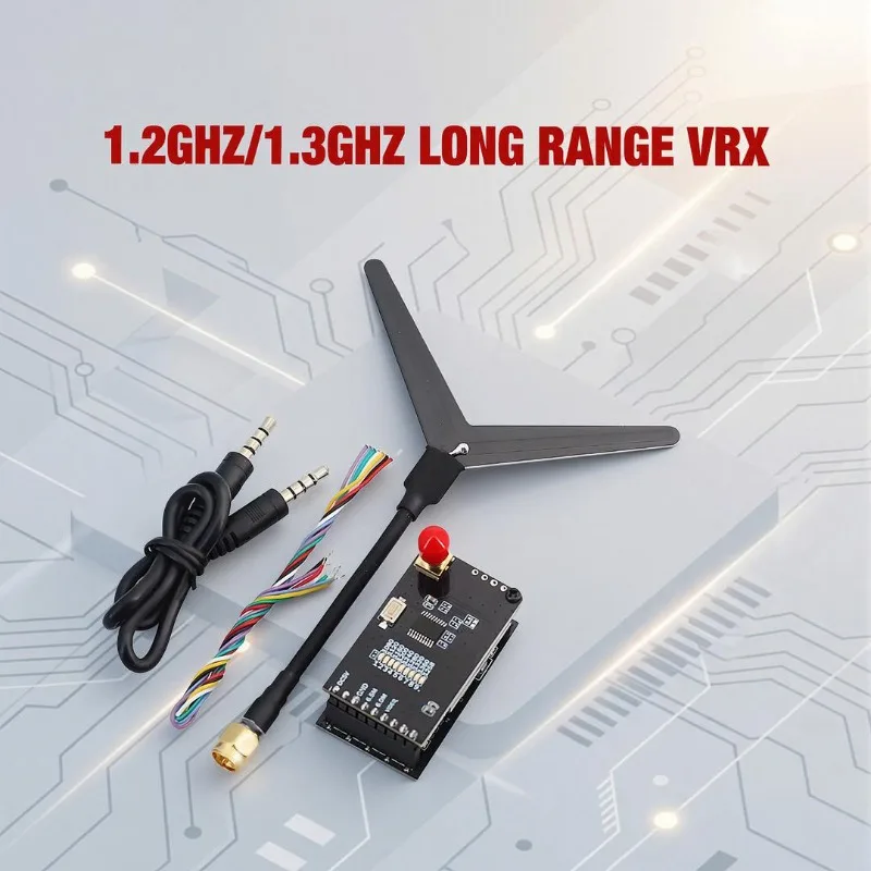 Long Range Transmitter FPV 1.2GHZ /1.3Ghz (1050MHz-1380MHz) 9CH Video Receiver VRX Module for Racing Drones Quadcopter
Long Range Transmitter FPV 1.2GHZ /1.3Ghz (1050MHz-1380MHz) 9CH Video Receiver VRX Module for Racing Drones Quadcopter