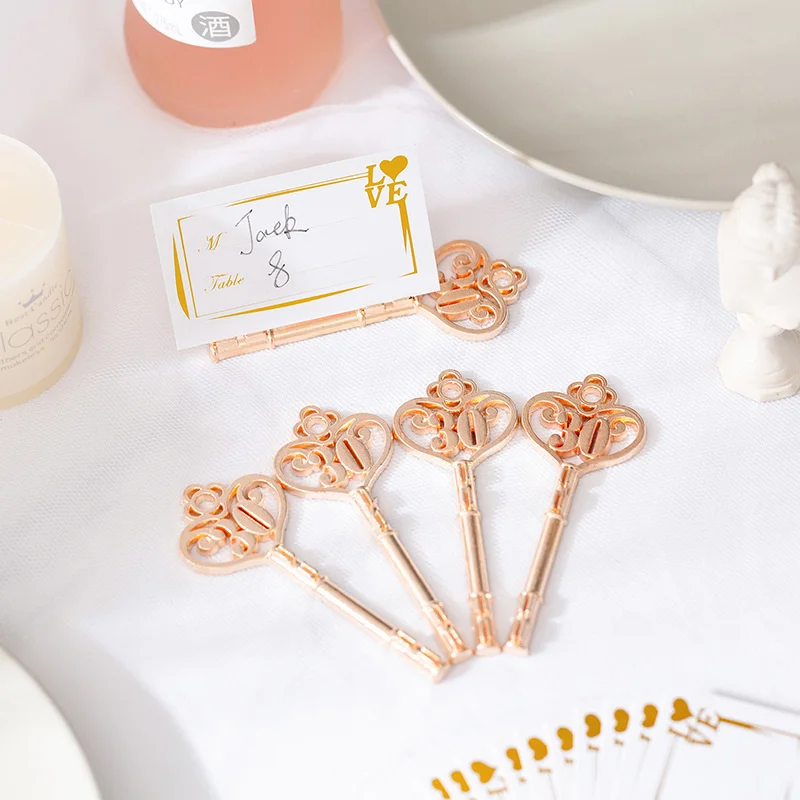 50pcs Party Gift Number 30, 40, 50, 60 Seat Clip, Business Card Clip, Table Clip
50pcs Party Gift Number 30, 40, 50, 60 Seat Clip, Business Card Clip, Table Clip