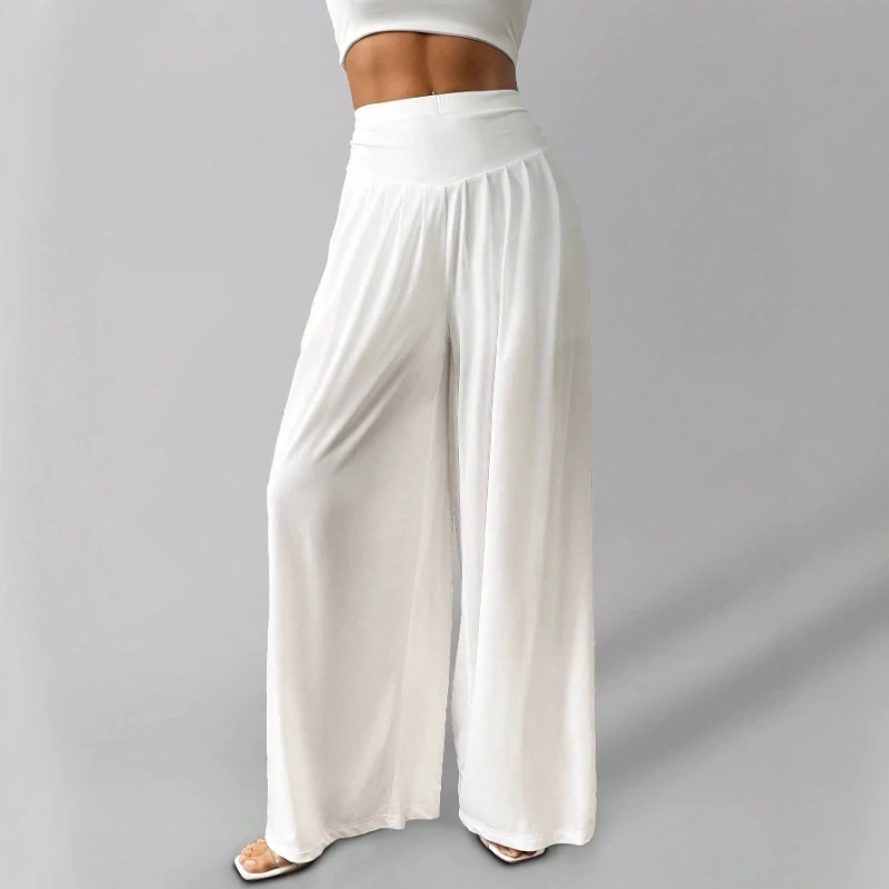 2026 Summer New Solid Color Hot Sale Falling Casual High Waist Wide Leg Pants for Women
2026 Summer New Solid Color Hot Sale Falling Casual High Waist Wide Leg Pants for Women