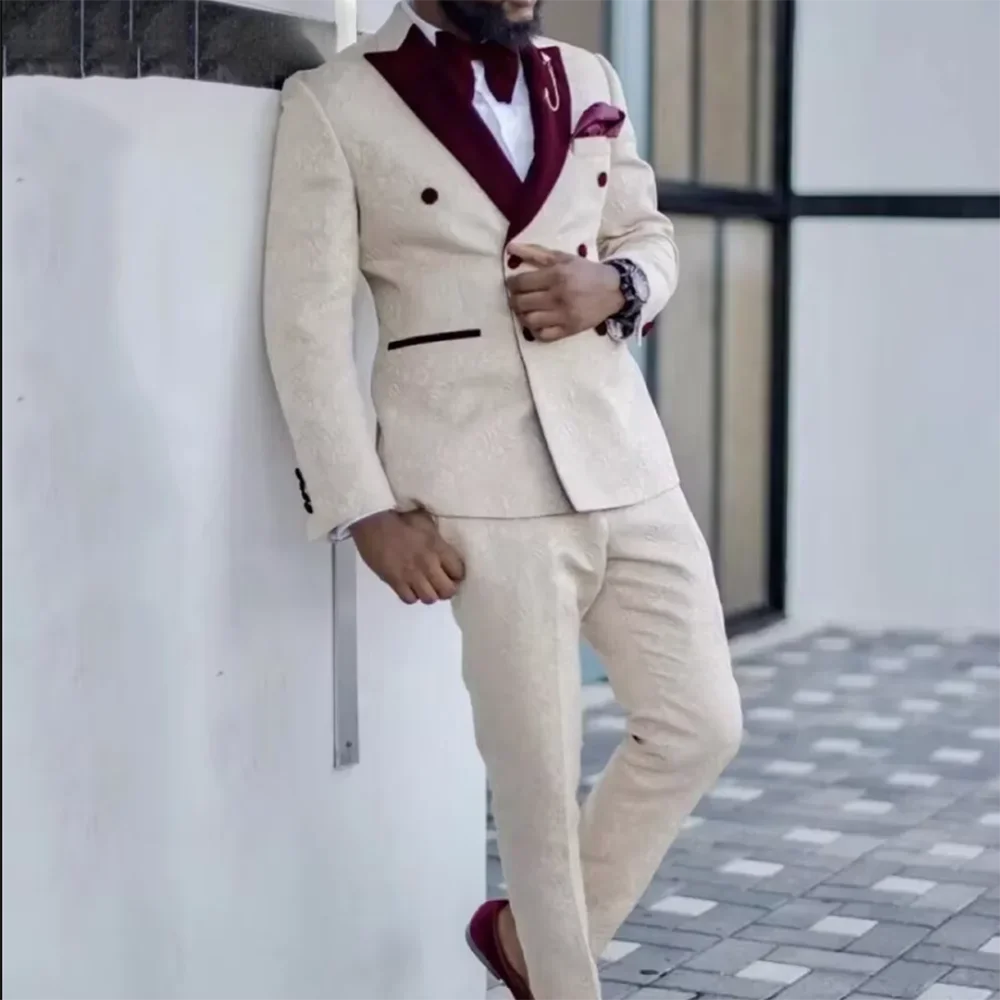 Men's Suits White Groom Tuxedos Fashion Wedding Business Casual Peak Lapel Slim Fit Blazer Jacket And Pant Costume Homme
Men's Suits White Groom Tuxedos Fashion Wedding Business Casual Peak Lapel Slim Fit Blazer Jacket And Pant Costume Homme