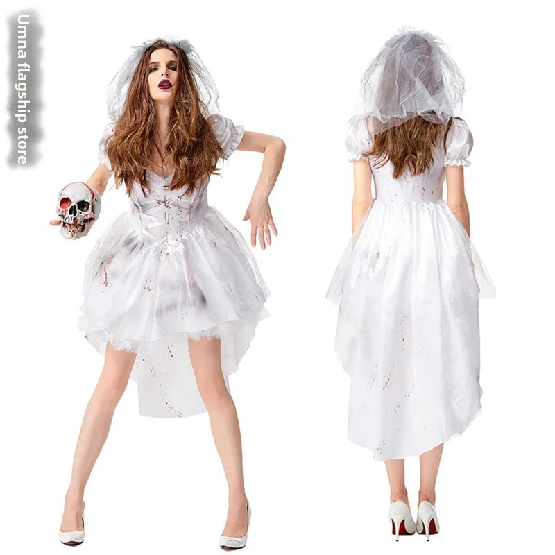 loween Bride Terroristic Bloodstained Costume Artistic Photoaphy Dry Decosition Mummy Outfit Women's Faion
loween Bride Terroristic Bloodstained Costume Artistic Photoaphy Dry Decosition Mummy Outfit Women's Faion