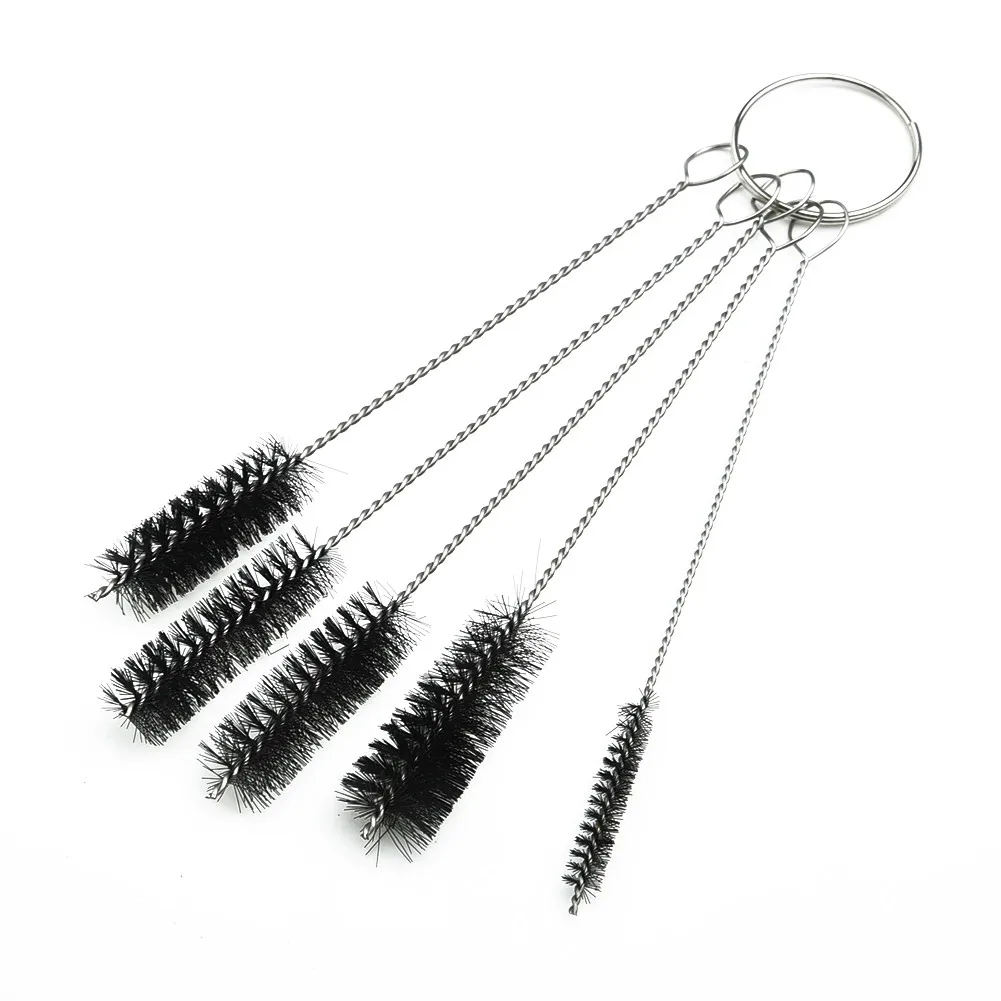 Washing Long Handle Tube Brush Tool Multi-function Glass Pipe Household Bottle 5 pcs/set 5x Cleaning Stainless Steel
Washing Long Handle Tube Brush Tool Multi-function Glass Pipe Household Bottle 5 pcs/set 5x Cleaning Stainless Steel
