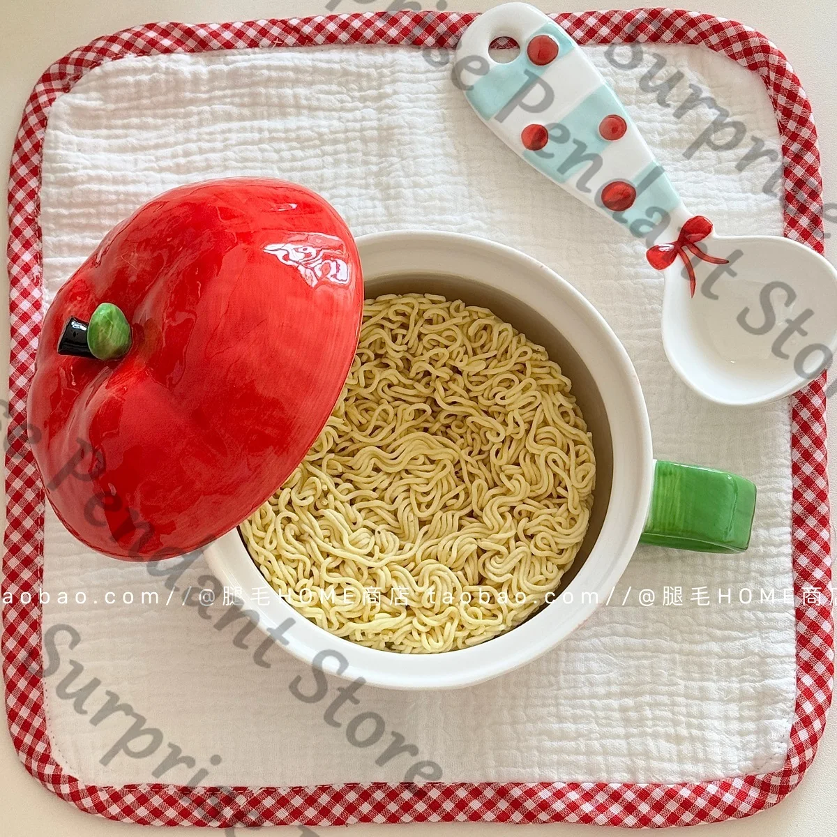 Anime Love and Deepspace Caleb Cosplay Crockery Tableware Ramen Bowls with Spoon Ceramic Red Apple Cover Band Noodle Bowl Gift
Anime Love and Deepspace Caleb Cosplay Crockery Tableware Ramen Bowls with Spoon Ceramic Red Apple Cover Band Noodle Bowl Gift