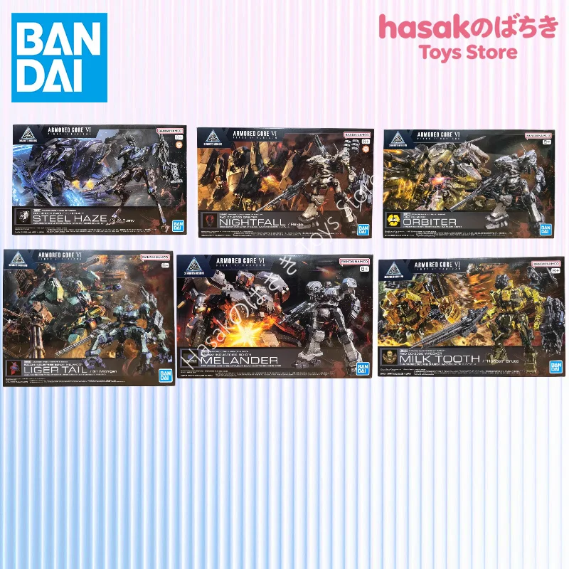Original Box Bandai SHF 30MM ARMORED CORE 6 NIGHTFALL STEEL HAZE Figure Finished Model Kit Anime Full Action Toy Gifts for Kids
Original Box Bandai SHF 30MM ARMORED CORE 6 NIGHTFALL STEEL HAZE Figure Finished Model Kit Anime Full Action Toy Gifts for Kids