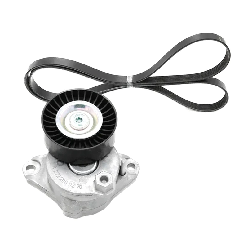 Engine Drive Belt Tensioner Assembly & Belt For Mercedes-Benz M272 M273 Spare Parts Accessories Parts 2722000270 0019931896
Engine Drive Belt Tensioner Assembly & Belt For Mercedes-Benz M272 M273 Spare Parts Accessories Parts 2722000270 0019931896