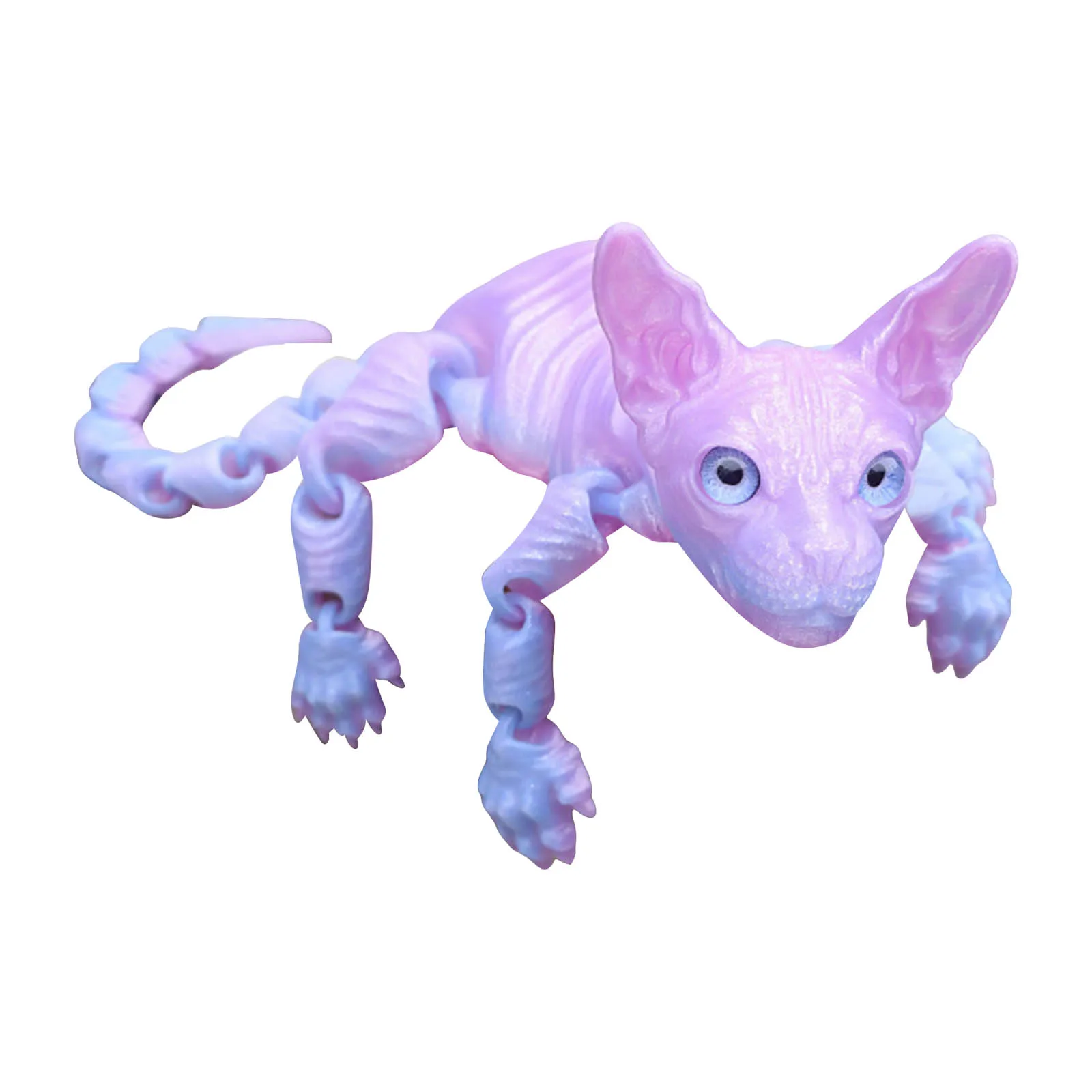 Balloon Fart Cat 3D Printed Hairless Cat Scale Realistic Flexible Articulated Joints Figurine Home Decor Cats Lover Gifts For
Balloon Fart Cat 3D Printed Hairless Cat Scale Realistic Flexible Articulated Joints Figurine Home Decor Cats Lover Gifts For